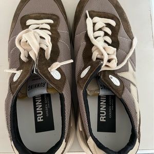 Golden goose green running shoe sneakers - size 40